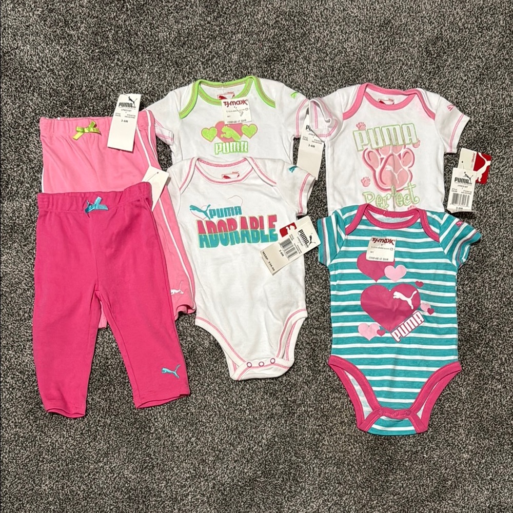 Puma Baby Bodysuit and Leggings Collection